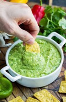 Avocado Tomatillo Salsa