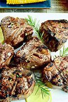 BBQ Lamb with Shredded Cabbage