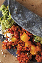 Potato and Chorizo Tacos