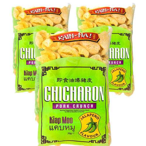 Chicharron Jalapeno 70g Pack of 3