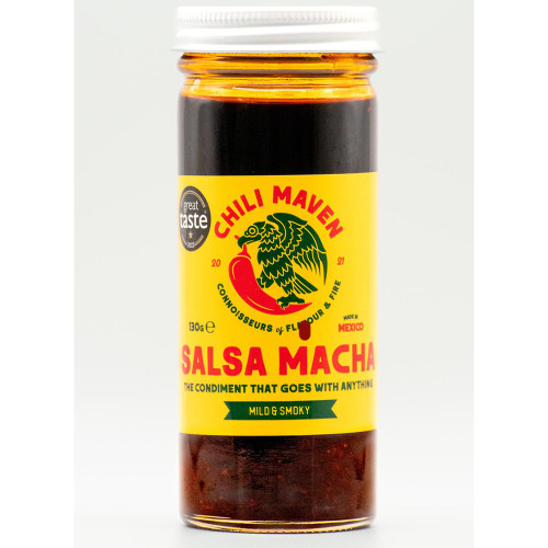 Chili Maven Salsa Macha - Mild & Smoky