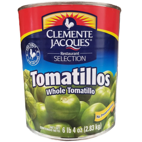 Clemente Jacques Whole Tomatillo Can 3kg Mexican Food