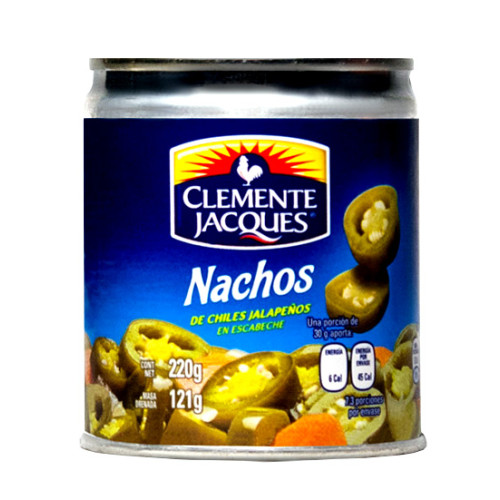 Clemente Jacques Jalapenos Nacho 220g