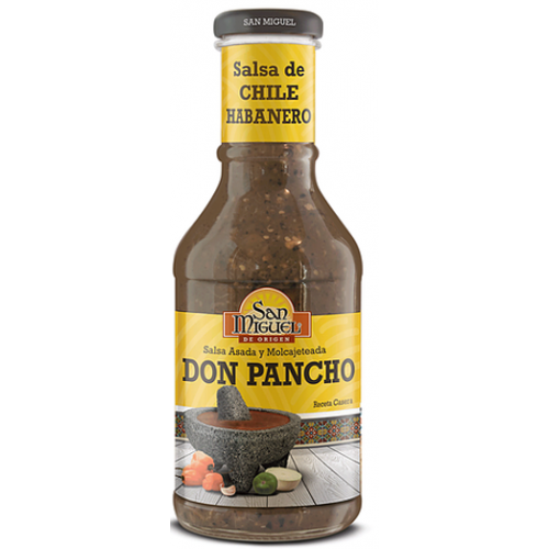 San Miguel Habanero Sauce Don Pancho 12 x 450g