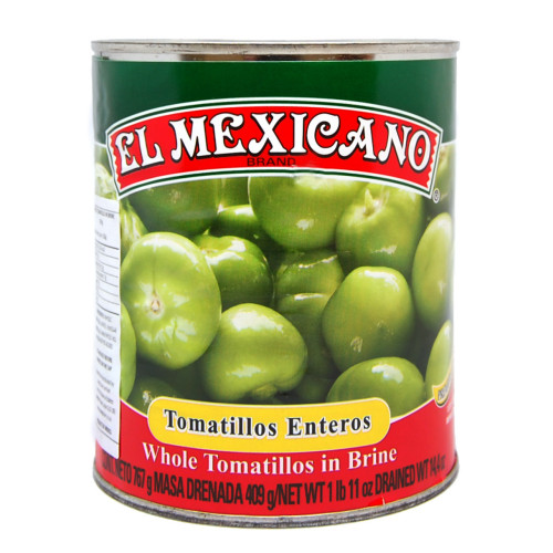 El Mexicano Tomatillo Whole 767g (Drained Weight 409g) Mexican Green Tomatoes