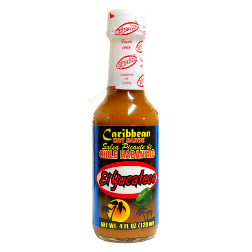 El Yucateco Caribbean Habanero 12 x 120ml Case