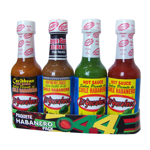 El Yucateco Habanero Salsa 4 x 120ml