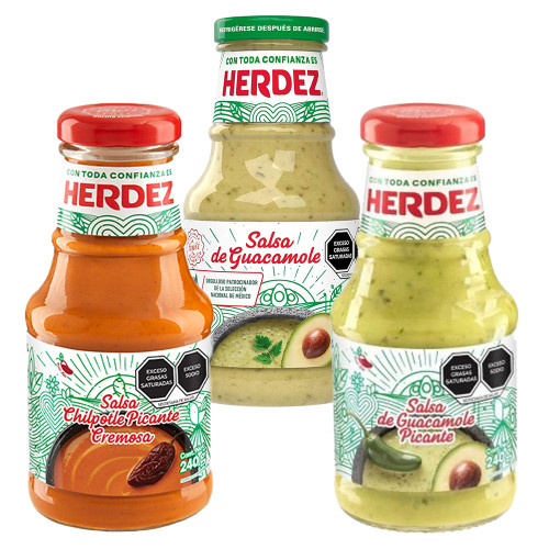 HERDEZ SALSA DIPS KIT