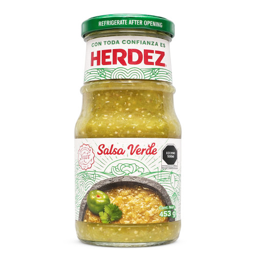 Herdez Salsa Verde Jar 453g