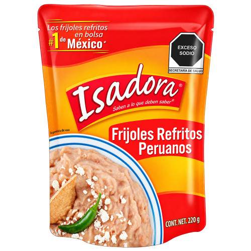 Isadora Peruvian Refried Beans Little Pouch 220g