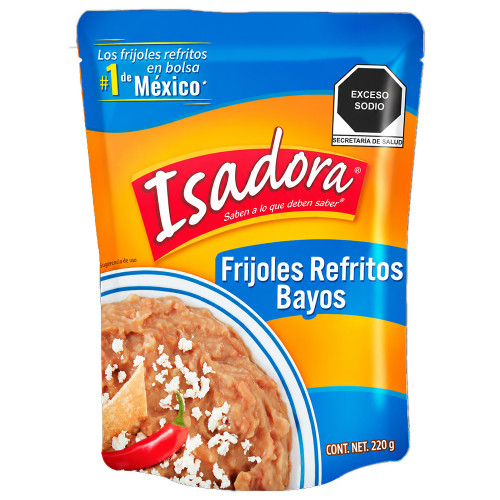 Isadora Refried Pinto Beans Little Pouch 220g
