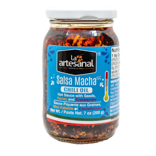 La Artesanal Honey and Cranberry Salsa Macha 200g