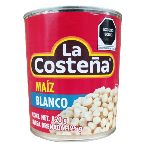 La Costena Maiz Blanco 820g Mexican