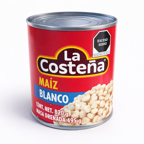 La Costena Maiz Blanco 820g