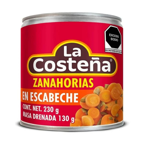La Costena Pickled Carrots 230g