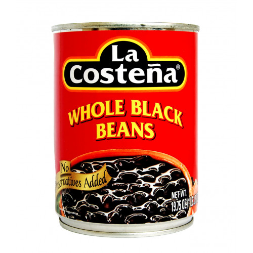 La Costena Black Whole Beans 560g