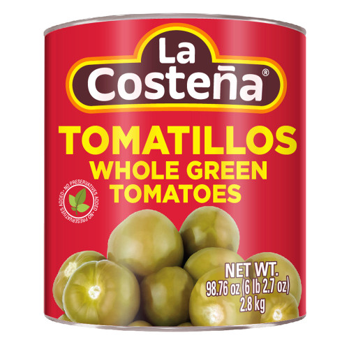 La Costena Tomatillo Whole 2.8kg (Drained Weight 1.65kg) Mexican Green Tomatoes