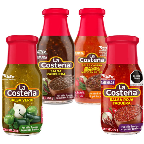 La Costenaa Traditional Mexican Salsa Bundle 1