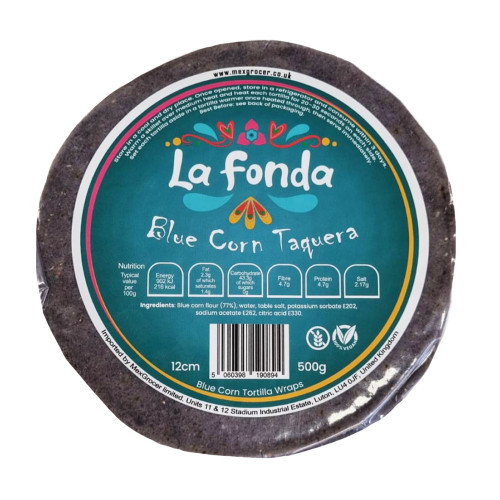 La Fonda Blue Taquera Tortillas 500g