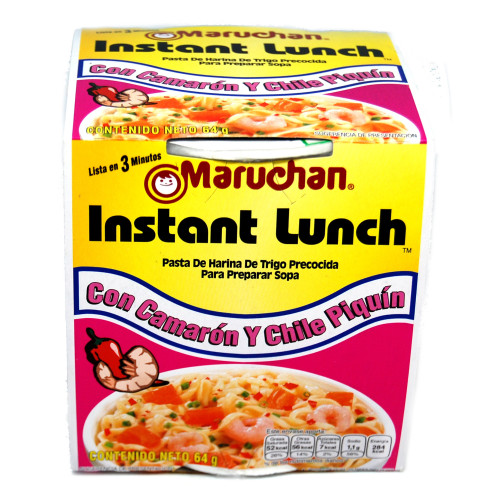Maruchan Shrimp with Piquin Chilli 12 x 64g Case