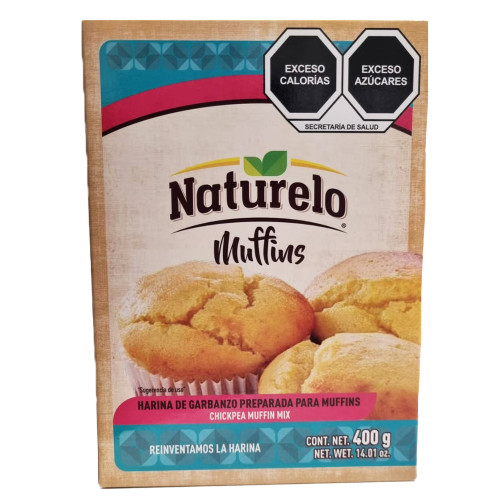 Naturelo Chickpea Muffin Mix 400g