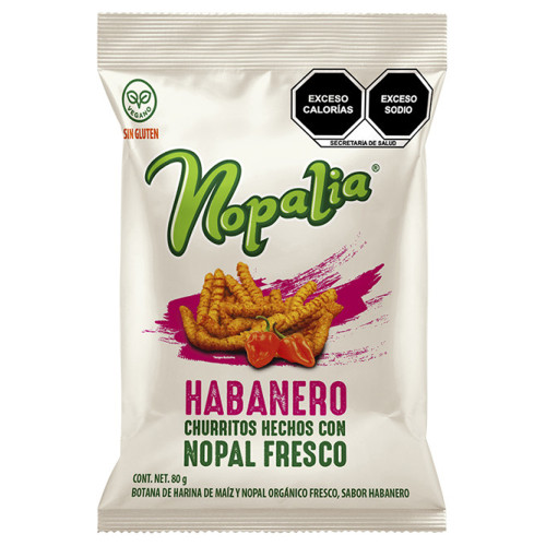 Nopalia Churritos Habanero 100g 
