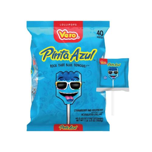 Pinta Azul lollipop