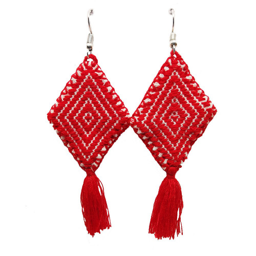 Mexican Kite Strawberry Red Earrings