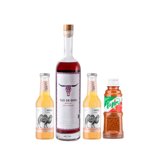 hiiscus mezcal paloma