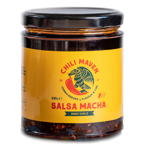 Chili Maven Salsa Macha - Mild & Smoky