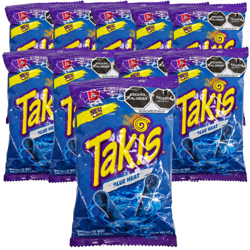 Takis Blue Heat 65g (10 for £10)