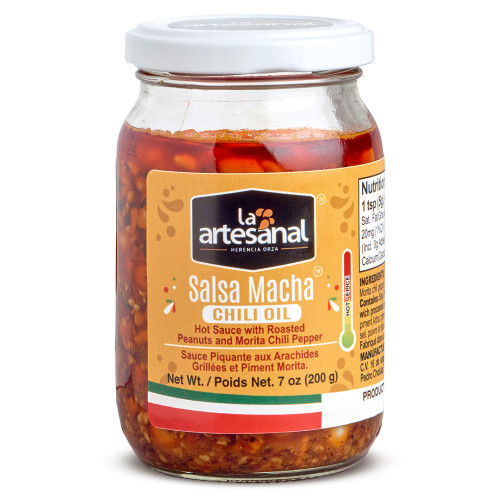 La Artesanal Peanut and Morita Salsa Macha 200g