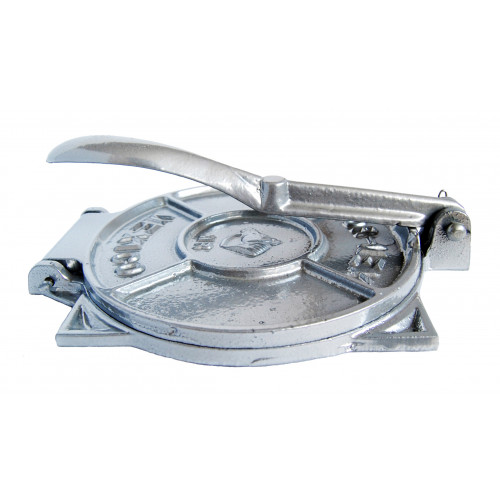 19cm Silver Tortilla Press