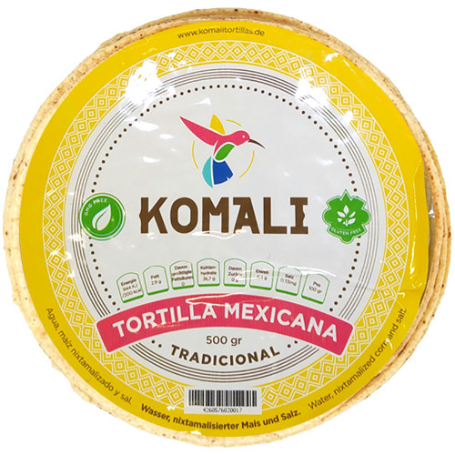 Komali Tradicional Tortilla 500g - Free