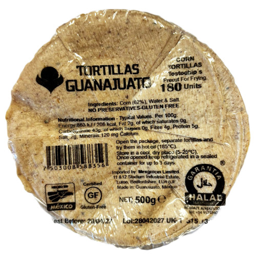 Tostochip for Frying Corn Tortilla 500g