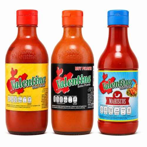Valentina Hot Sauce Trio