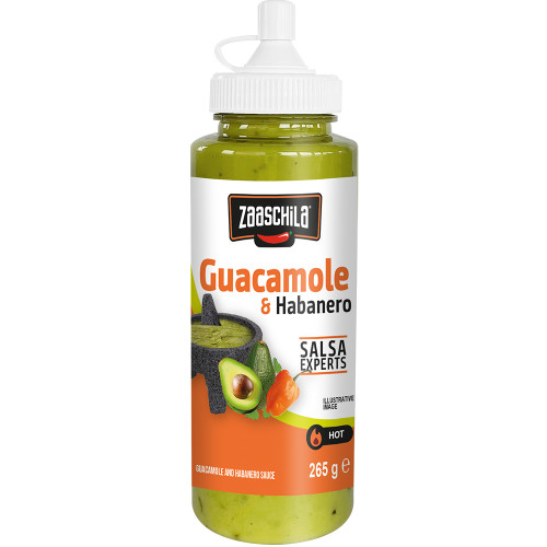 Zaaschila Creamy Guacamole & Habanero 265g
