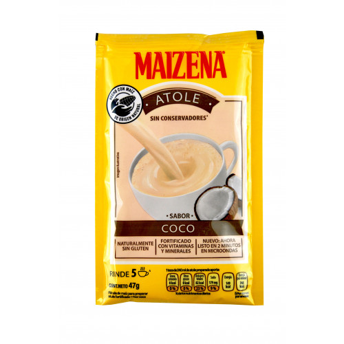 Maizena Coconut 47g Atole Drink Mix