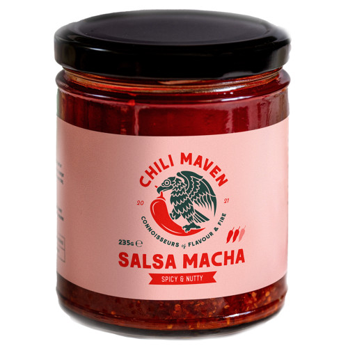 Chili Maven Salsa Macha Spicy and Nutty 235g
