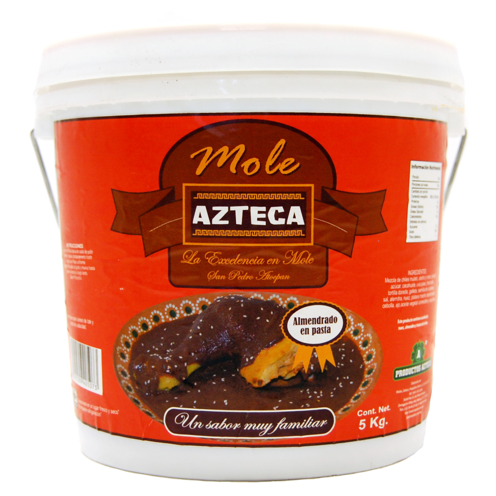 Azteca Mole Almendrado 5kg | Authentic Mexican Food Mole Sauce For ...