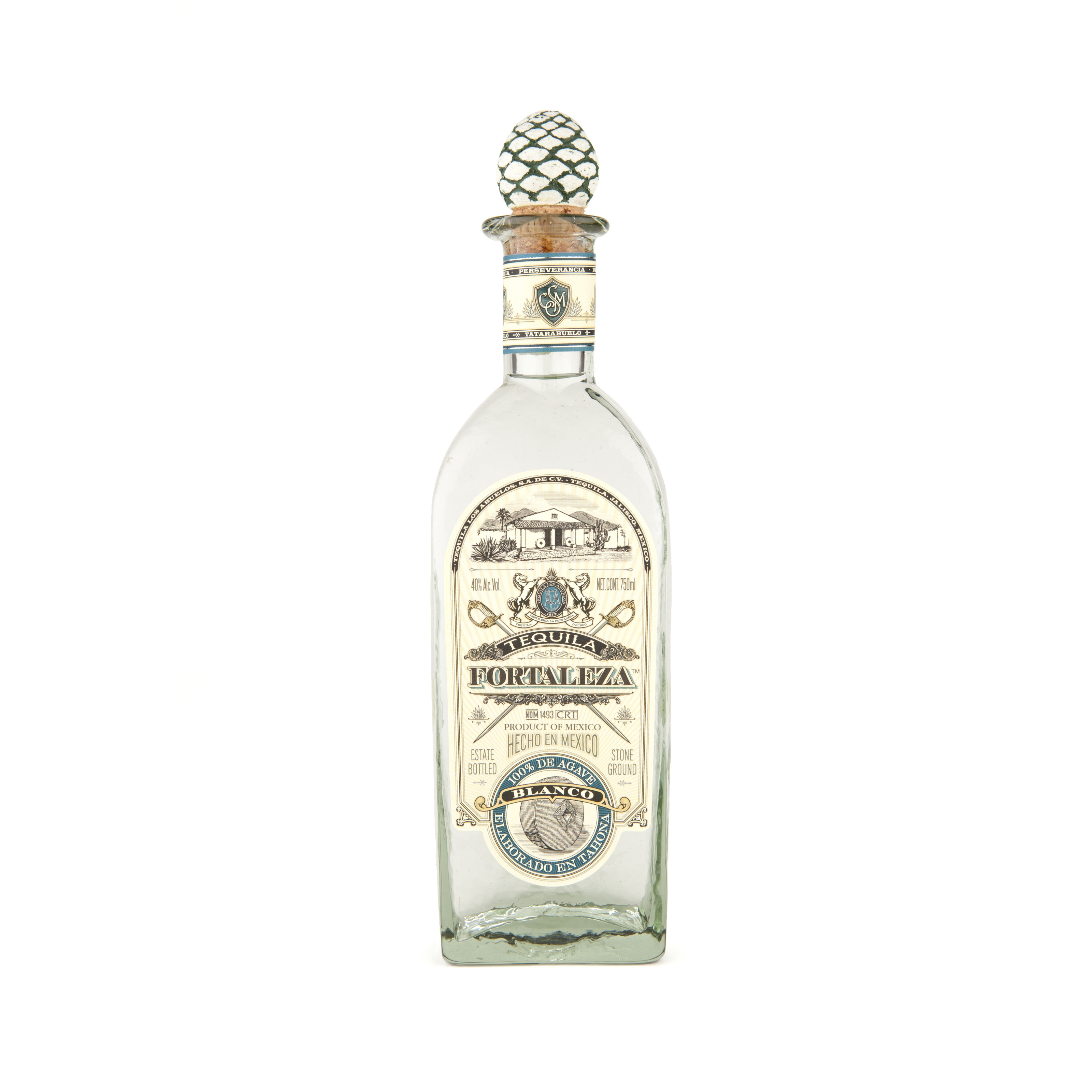 Fortaleza Tequila Blanco 700ml Buy now at Mexgrocer.co.uk