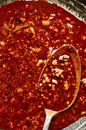 3 Chilli Salsa with Peanuts