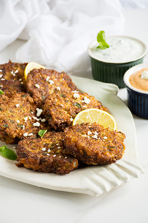 Cauliflower Fritters