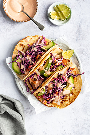 Salt Cod Tacos