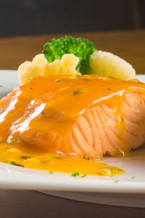 Salmon with Huapango