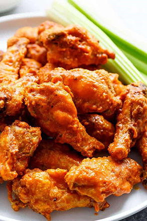 Extra-spicy Wings