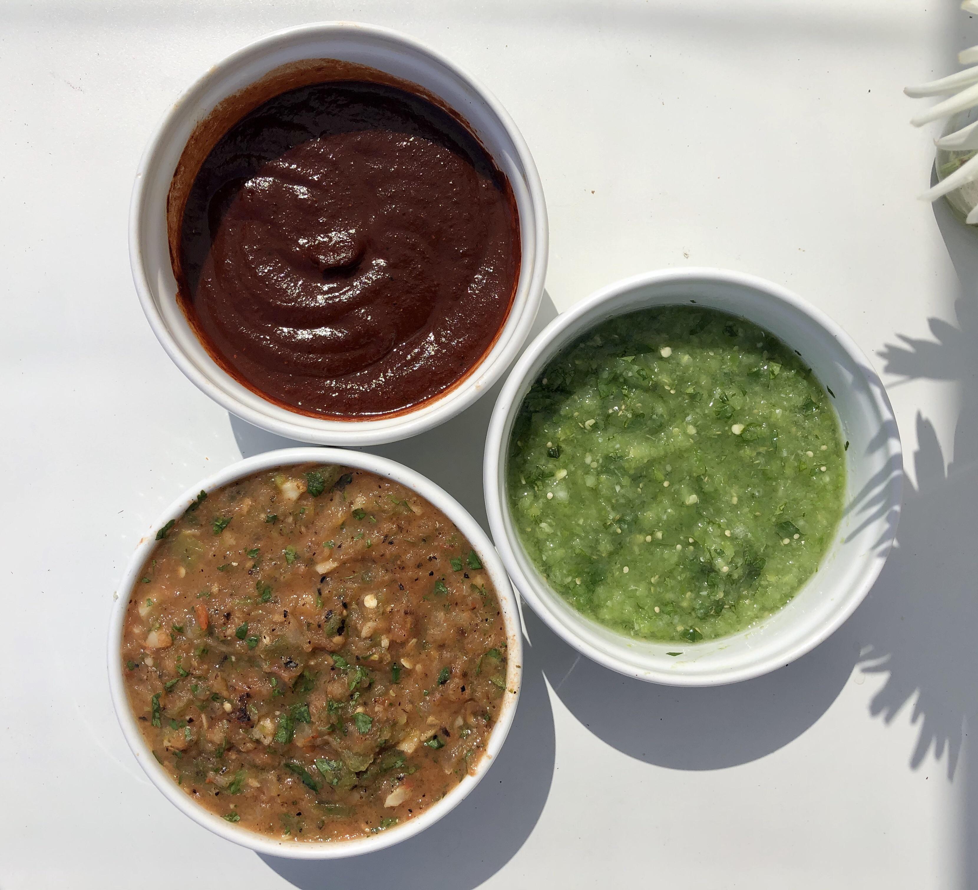 Mexican salsa selection