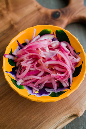 Red Onion Escabeche