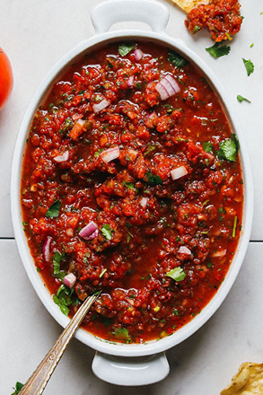 Roasted Red Tomato and Chilli Salsa Recipe
