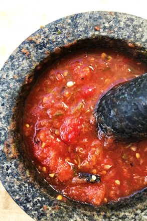 Stone-ground Salsa